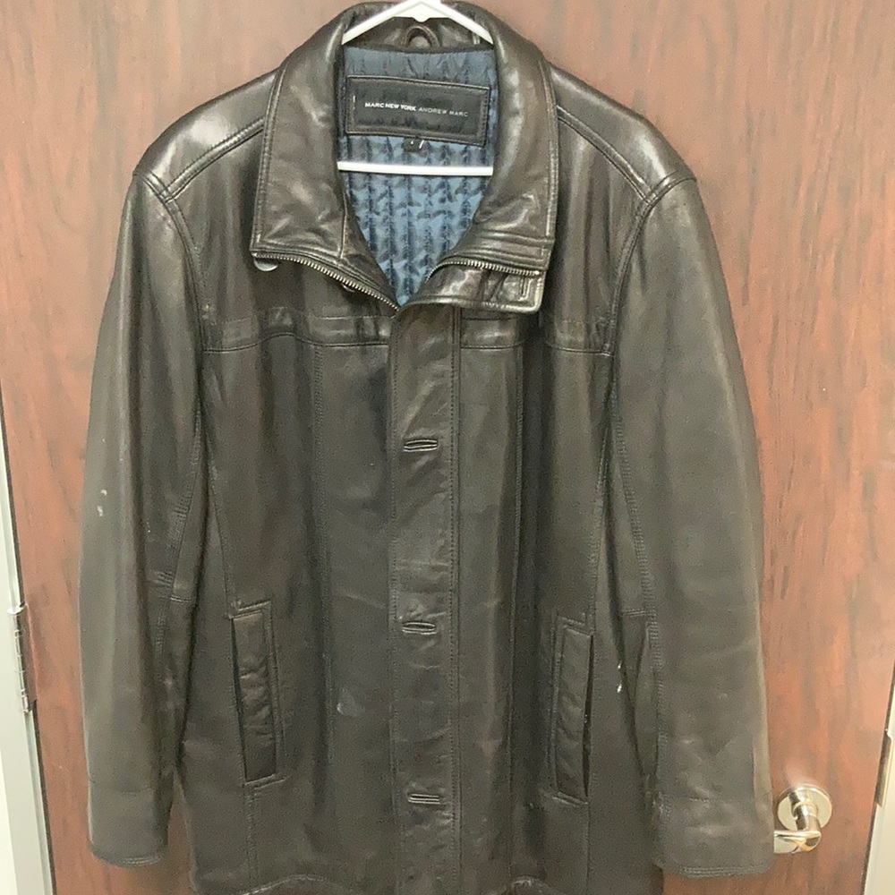 Leather Marc New York jacket